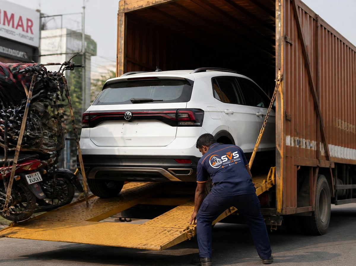 Car & Bike Transport — SVS Packers and Movers, India