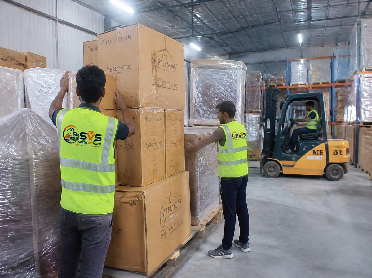 Safe Warehousing — SVS Packers and Movers, India